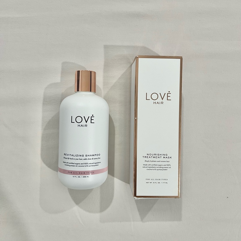 Love Hair Revitalizing Shampoo & Nourishing Treatment Mask Bundle